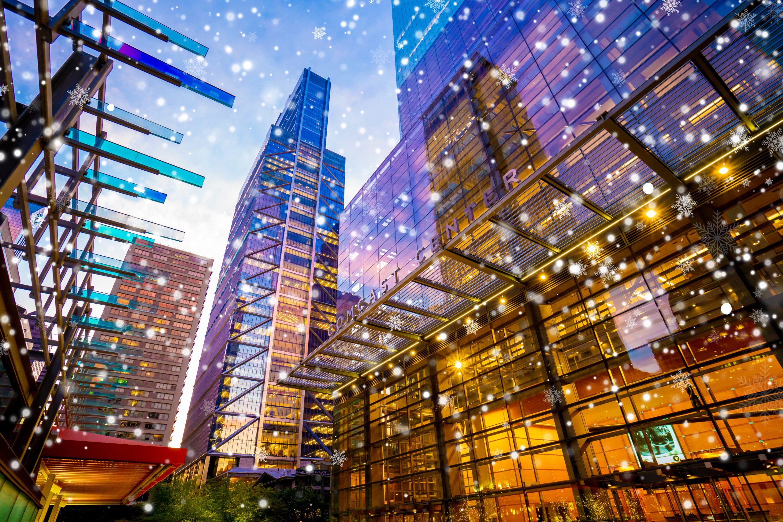 Holidays at The Comcast Center Philadelphia Campus